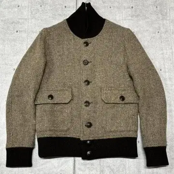 새상품급 DAVIT MERUSAULT 충전솜 울 블루종 다비트모르소