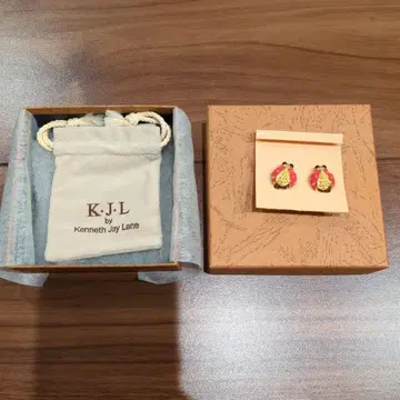 K.J.L. 무당벌레 디자인 귀찌