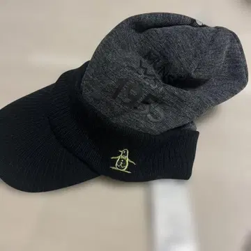 [ 미사용 새상품 ] Munsingwear 니트 캡 챙 부착