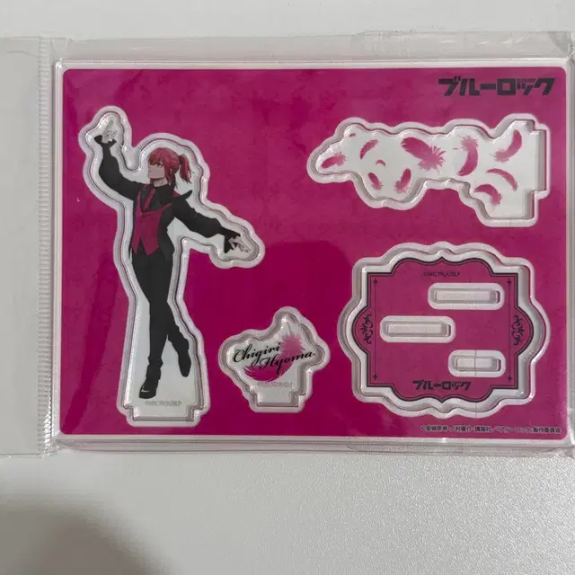 블루록 일본 팝업 블랙스완 시리즈 아크릴 스탠드 효마