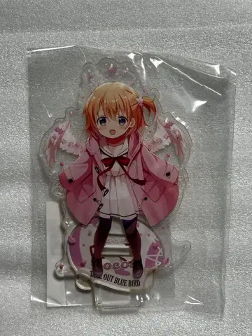 주문토끼 아크릴 스탠드 TAKE OUT BLUE BIRD 코코아