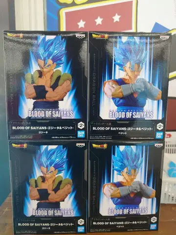 BLOOD OF SAIYANS 피규어 4세트