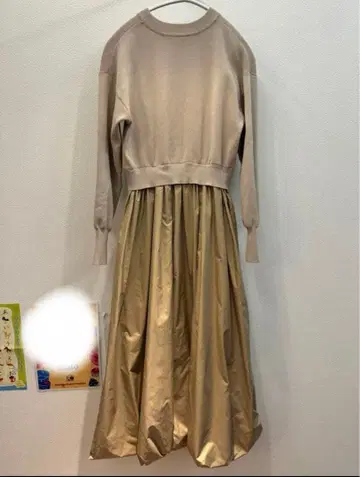 GIRLISH St.cecilia 이소재 원피스