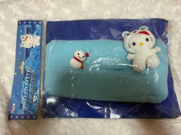 헬로키티 북극곰 레트로 티슈 커버