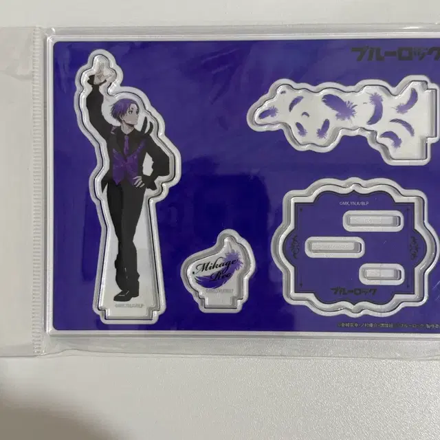 블루록 일본 팝업 블랙스완 시리즈 아크릴 스탠드 레오