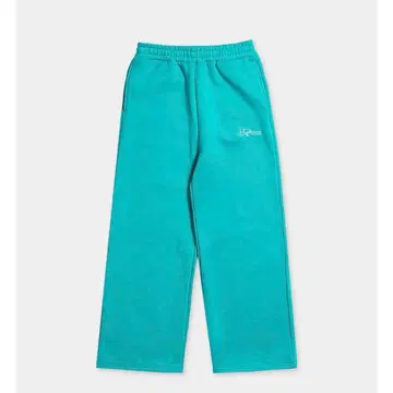 [ 미사용 새상품 ] IDEASWAM 터콰이즈 스웨트 팬츠 사이즈 S