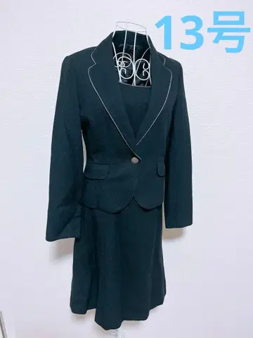 네이비 원피스 수트 셋업 자켓