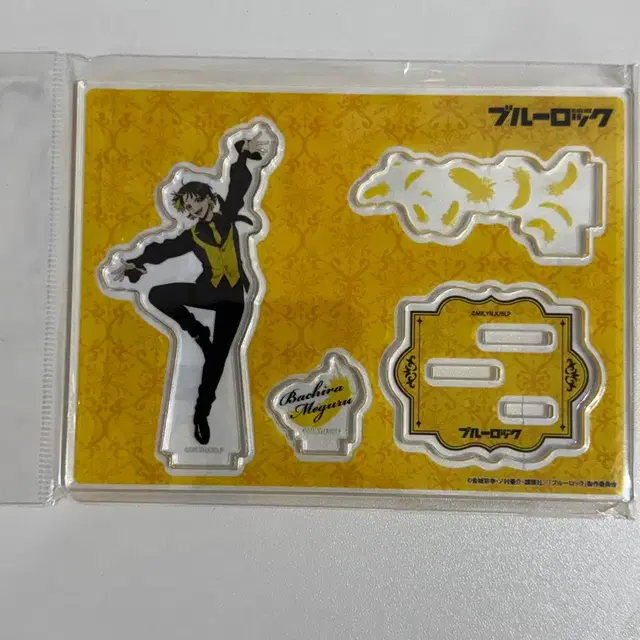 블루록 일본 팝업 블랙스완 시리즈 아크릴 스탠드 바치라