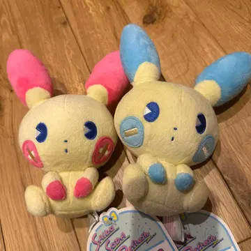 플러스르 마이난 세트 봉제 인형 포켓몬 센터