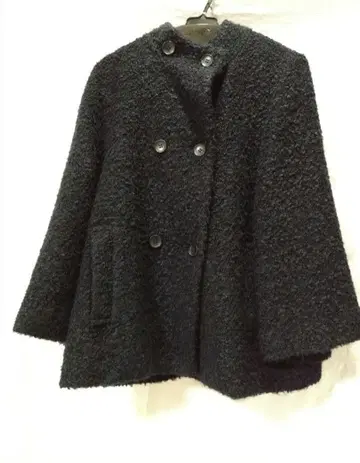 Deux cle (두클레) 블랙 더블 브레스트 자켓