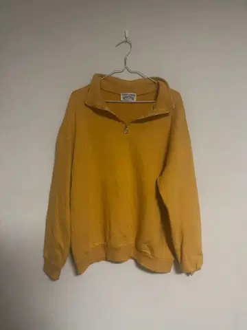 TEMPTATION 머스타드 집업 트레이닝복