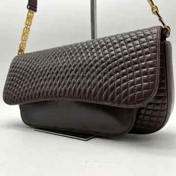 [ 새상품급 ] 발리 2way 퀼팅 체인 숄더백 브라운