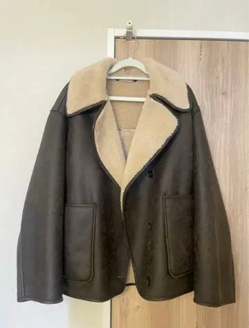 zara 신상 무스탕 코트 2025