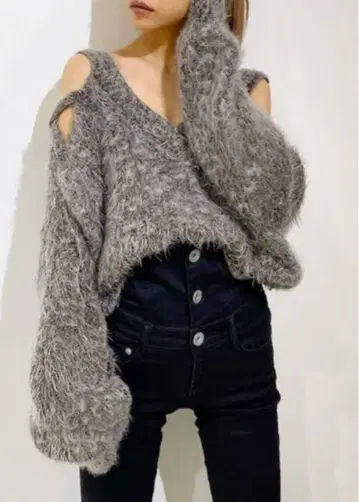 GYDA 오프숄더 그레이