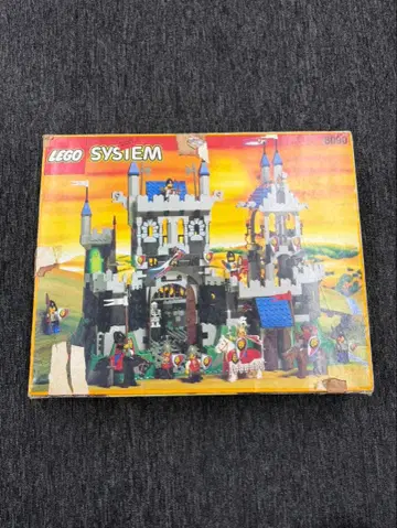 단종 LEGO 시스템 6090 로얄 킹 성