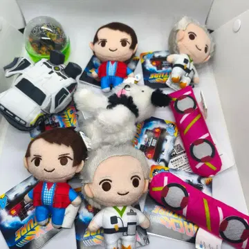 도쿄 코믹콘 BTTF 백투더퓨처 봉제 인형 마스코트