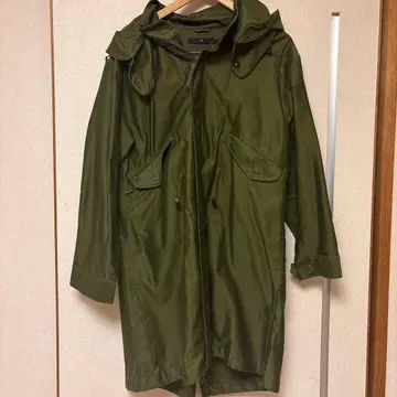 올리브 모즈 코트 후드 부착 johnbull