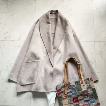 새상품급 레리움 리버 코트 라이트 리버 2way 넉넉한 사이즈 베이지