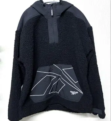 Reebok CLASSIC 하프 지퍼 블루종