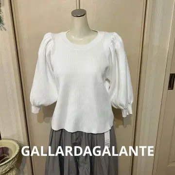 GALLARDAGALANTE [개럴개런트] 벌룬 소매 니트