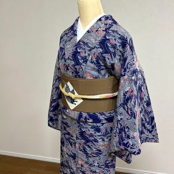 교토 홍형 코몬 기모노