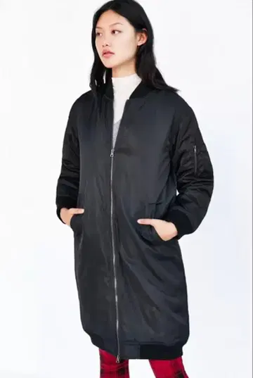 네이티브 유스 롱 라인 봄버 자켓 MA-1