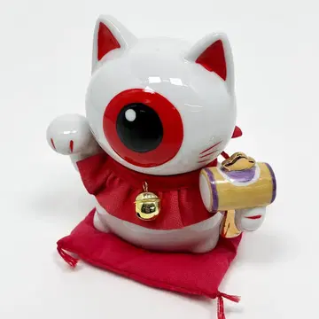 게게게의 키타로 눈알 아저씨 저금통 마네키네코