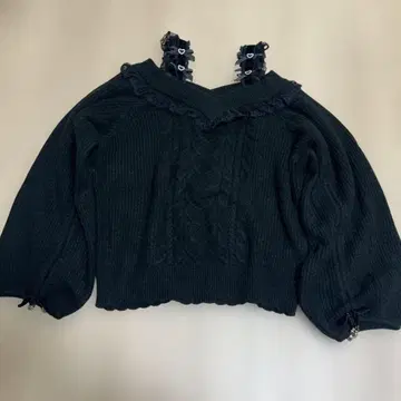 리즈리사 니트 사이즈 0 블랙