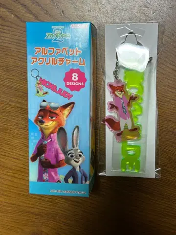 주토피아2 알파벳 아크릴 참 닉