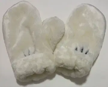 디즈니 리조트 성인용 미키마우스 미튼 장갑 화이트