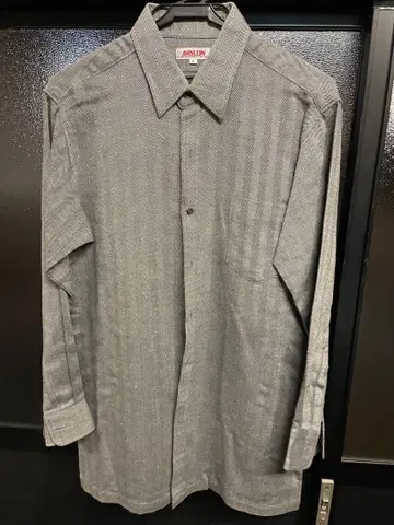 AVALON 스트라이프 긴팔 셔츠 L