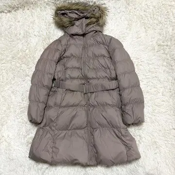 유니클로 UNIQLO 다운 코트 롱다운 그레이지 퍼 포함 빅사이즈