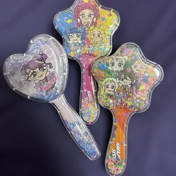 하라주쿠 페스티벌 찰랑찰랑 헤어 브러쉬 3종 세트