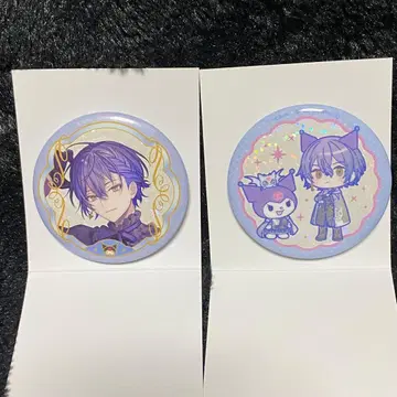 니지산지 코야나기 로우 Dytica x 산리오 캔뱃지 쿠로미