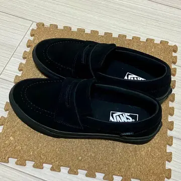 VANS 블랙 LOAFER 로퍼 V196CF CN