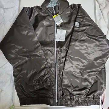 도라이치 새상품 브라운 나일론 자켓 4L