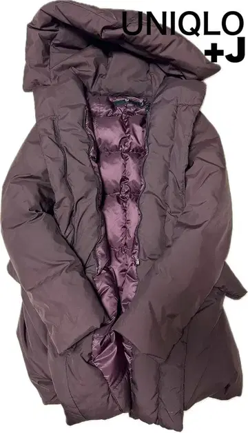 +J UNIQLO 유니클로 & 질 샌더 다운 자켓 브라운