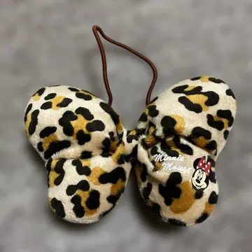 미니 마우스 레오파드 무늬 리본