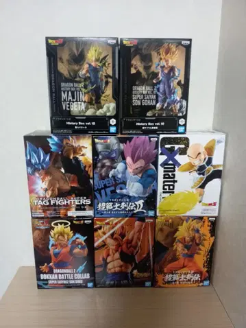 드래곤볼 피규어 8체 세트