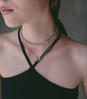 SYKIA 3way Long Chain Necklace