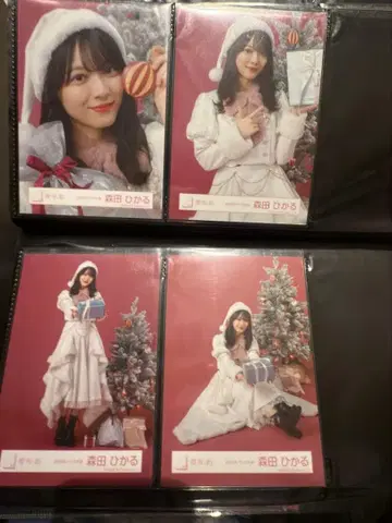 사쿠라자카46 모리타 히카루 산타 의상 2025 브로마이드 컴프