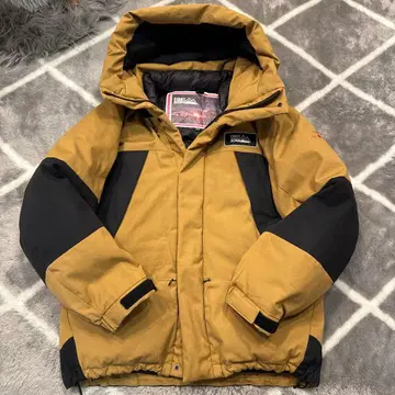 새상품급! 퍼스트 다운 다운 자켓 난연 패널 숏 ORANGE