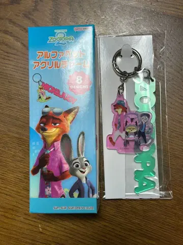 주토피아2 알파벳 아크릴 참 시크릿