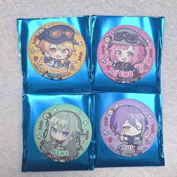 프로세카 세카라이5th 미니 캐릭터 매트 캔뱃지 컬렉션 C 원더쇼타임