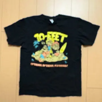 10-FEET 컬러풀 T셔츠 L 사이즈