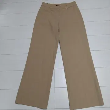 theory 베이지 와이드 팬츠 썸머 울