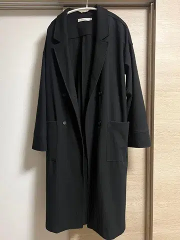 Moussy 롱 코트 블랙 사이즈 1 클리닝 완료