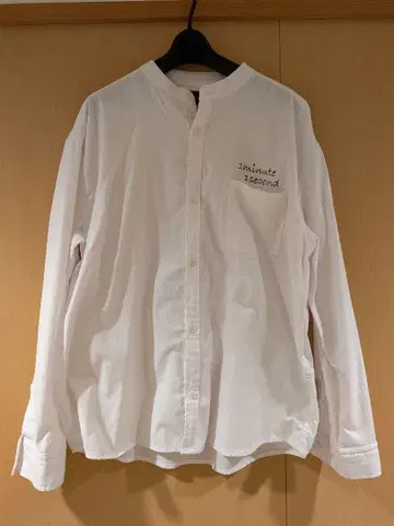 1분 1초 밴드 카라 셔츠 L 사이즈