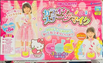 새상품 키티 가라오케 스테이지 스탠드 마이크 탁상 마이크 아이돌