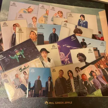 Mrs. GREEN APPLE 젠진 포토카드 세트